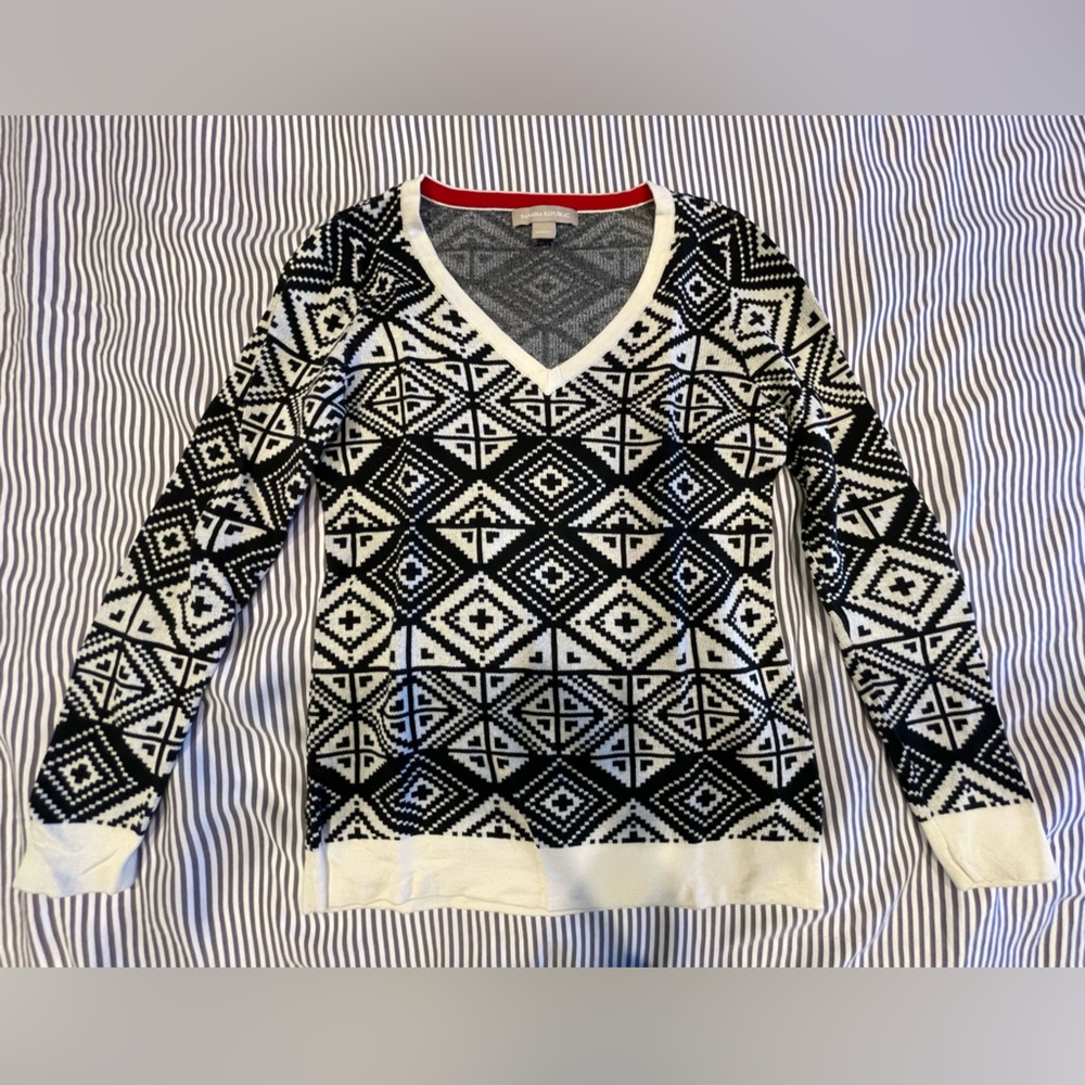 Banana Republic Aztec Print Sweater